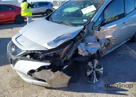 2019 Nissan Leaf Sv Plus из США, поврежденный, VIN 1N4BZ1CP9KC319370